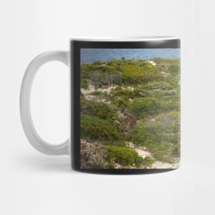 Family day at the beach Mug